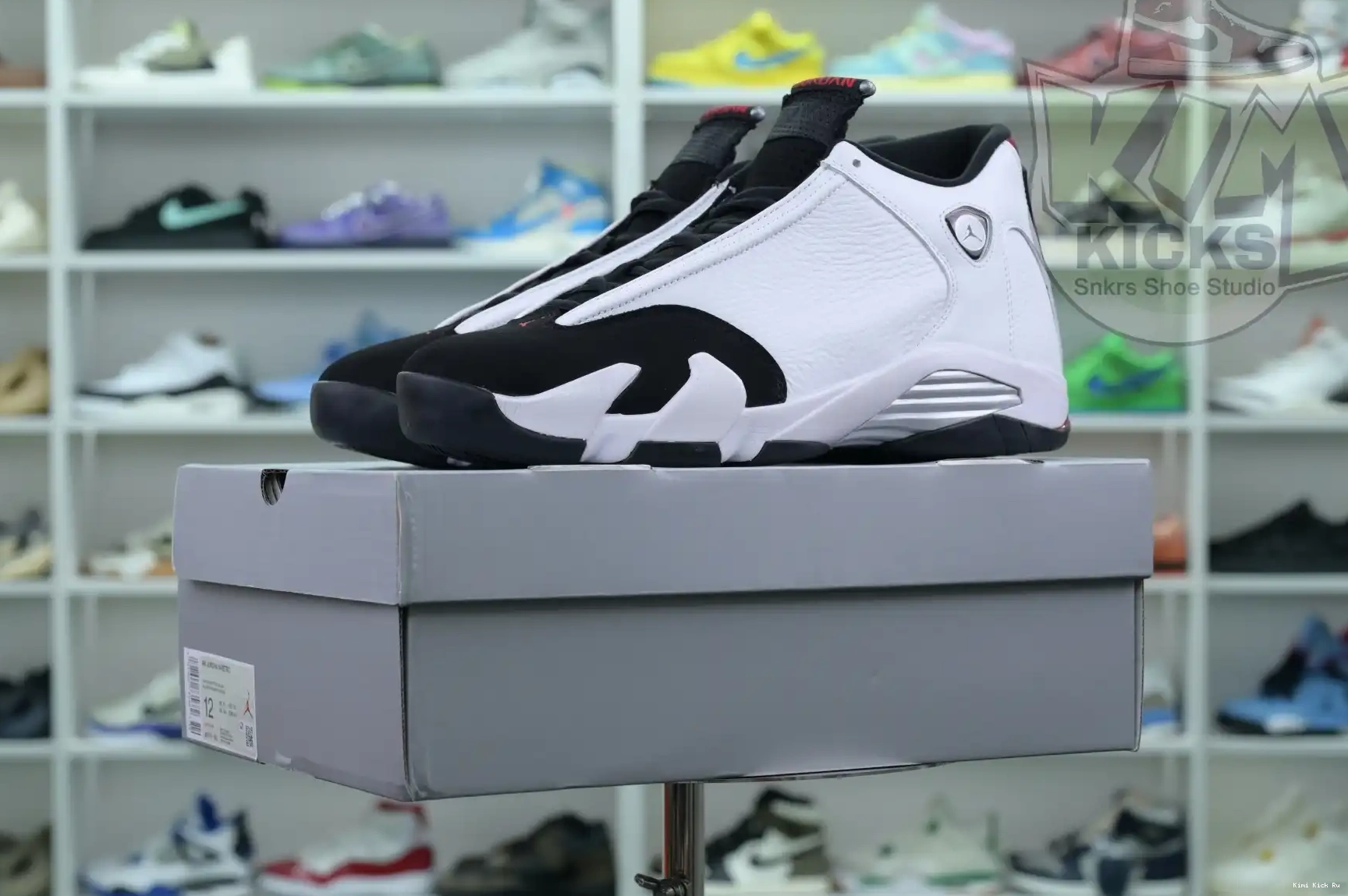 Jordan Toe”2024 Kimikick Jordan14“Black Air 0515